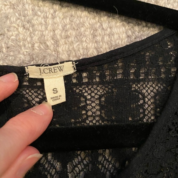 J.Crew Retail Store Purchase, Lace Knit Tee - Picture 2 of 2